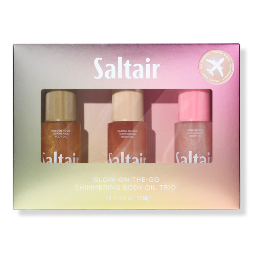 Saltair Glow-On-The-Go Mini Shimmering Body Oil Trio