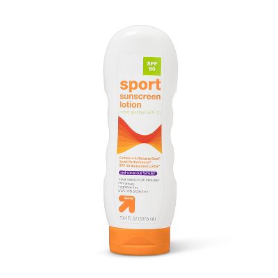 Up & Up target brand Sport Sunscreen Lotion SPF 50