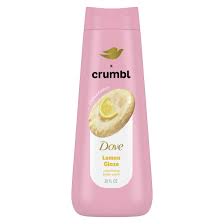 Dove Crumbl Moisturizing Liquid Body Wash Lemon Glaze, 20 oz